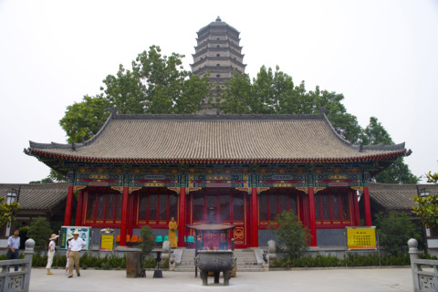 the Famen Temple,Xi'an