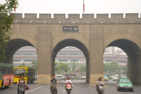 Ancient City Wall in Xi'an