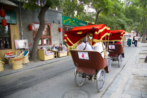 Café and Bars in Houhai District,Beijing