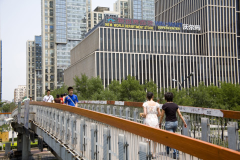 Mansions and Buildings,Scene of Beijing's CBD District