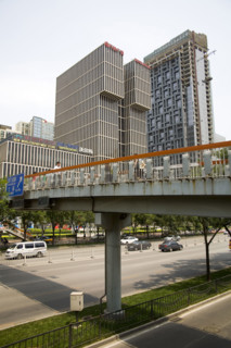 Mansions and Buildings,Scene of Beijing's CBD District