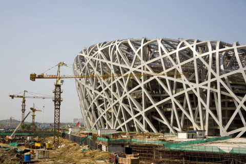 Bird Nest Stadium for the 2008 Olympic Games