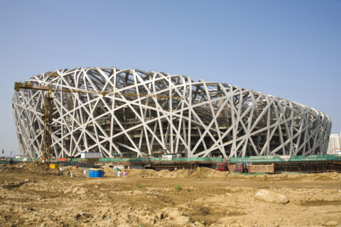 Bird Nest Stadium for the 2008 Olympic Games