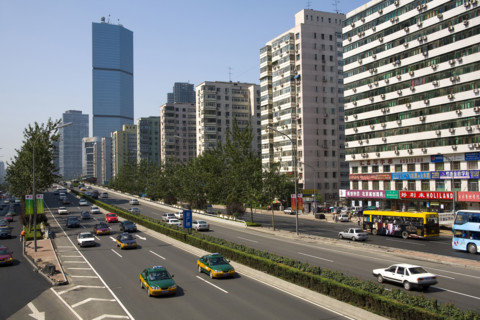 Scene of City,Chaoyang District,Beijing