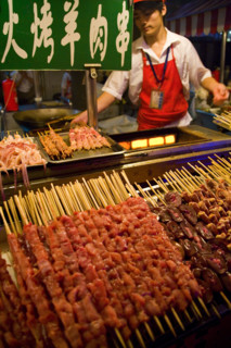 Street of Snacks,Wangfujing District,Beijing