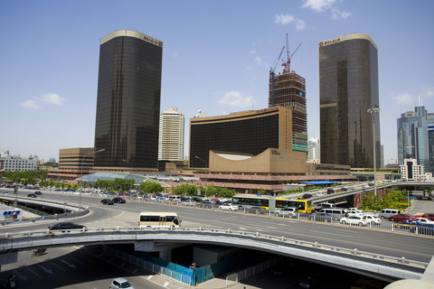 View of China World Trade Center