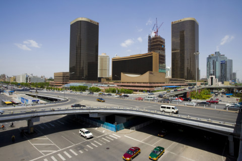 View of China World Trade Center