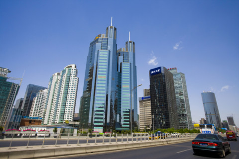 View of China World Trade Center