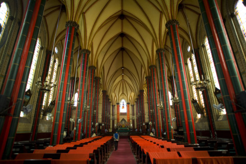 View of Xishiku Church,Beijing