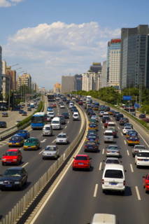 Mansions and in a row,View of Beijing City