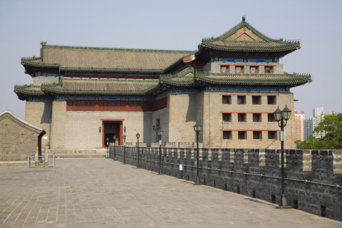 The Facing Gate,commonly the Southern Gate of Acient Beijing