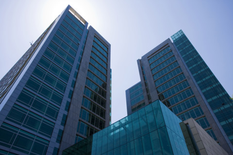 Mansions and Building,Finance Area of Beijing