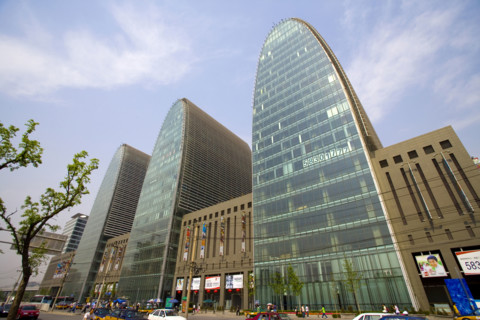 Mansions and Building,Finance Area of Beijing