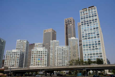 Mansions and Building,Chaoyang District,Scene of Beijing
