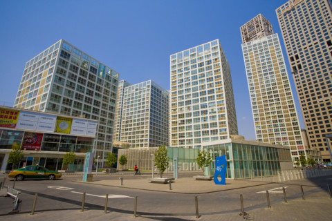 Mansions and Building,Chaoyang District,Scene of Beijing