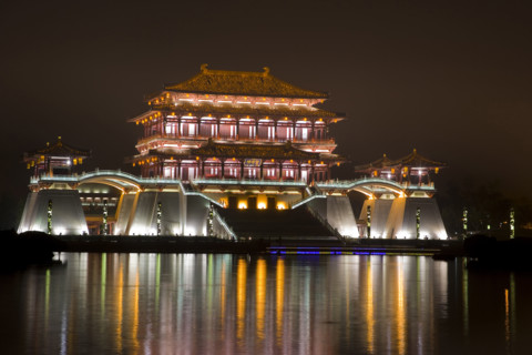 Night Scene of Tang Paradise,Xi'an