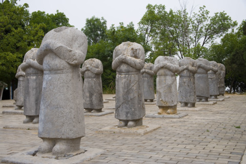 The Qian Tomb,Xi'an