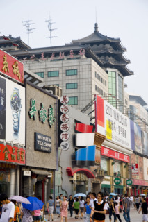 Scene of City,Wangfujing District,Beijing