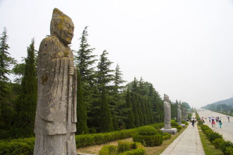 The Qian Tomb,Xi'an