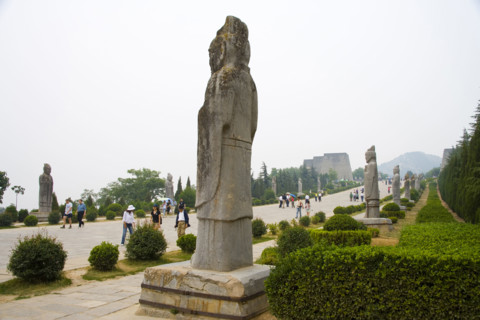 The Qian Tomb,Xi'an