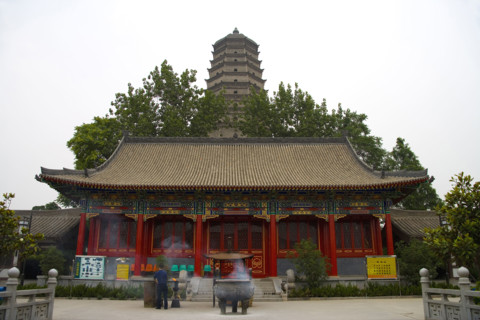 the Famen Temple,Xi'an