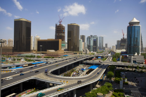 View of China World Trade Center