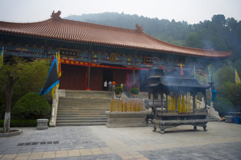A Taoist Shrine,Xi'an
