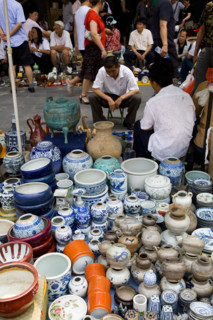 Panjiayuan Flea Market of Antiques,Beijing