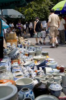 Panjiayuan Flea Market of Antiques,Beijing