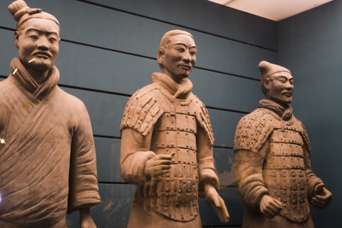 the Emperor Qin's Terra-cotta Warriors,Terra-cotta,Terracotta,Terra cotta,Xi'an