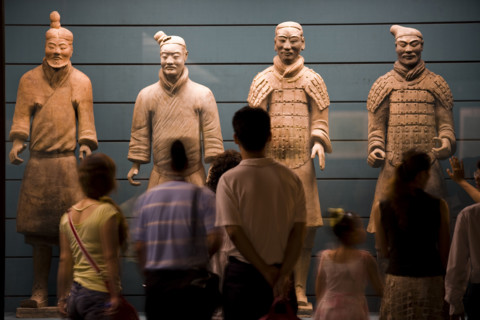 the Emperor Qin's Terra-cotta Warriors,Terra-cotta,Terracotta,Terra cotta,Xi'an