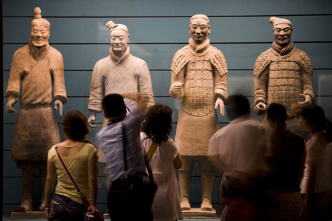 the Emperor Qin's Terra-cotta Warriors,Terra-cotta,Terracotta,Terra cotta,Xi'an
