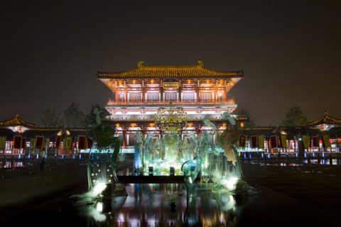 Night Scene of Tang Paradise,Xi'an