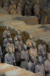 the Emperor Qin's Terra-cotta Warriors,Terra-cotta,Terracotta,Terra cotta,Xi'an