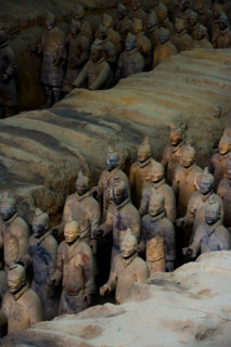 the Emperor Qin's Terra-cotta Warriors,Terra-cotta,Terracotta,Terra cotta,Xi'an
