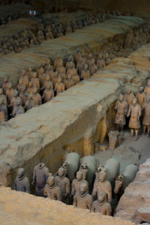 the Emperor Qin's Terra-cotta Warriors,Terra-cotta,Terracotta,Terra cotta,Xi'an