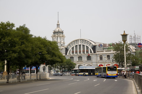 Old Buildings near the Facing Gate,commonly the Southern Gate,Beijing