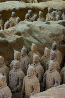 the Emperor Qin's Terra-cotta Warriors,Terra-cotta,Terracotta,Terra cotta,Xi'an