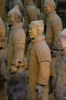 the Emperor Qin's Terra-cotta Warriors,Terra-cotta,Terracotta,Terra cotta,Xi'an