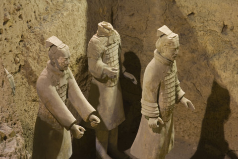 the Emperor Qin's Terra-cotta Warriors,Terra-cotta,Terracotta,Terra cotta,Xi'an