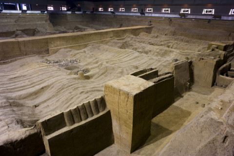 the Emperor Qin's Terra-cotta Warriors,Terra-cotta,Terracotta,Terra cotta,Xi'an