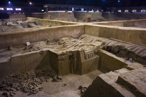 the Emperor Qin's Terra-cotta Warriors,Terra-cotta,Terracotta,Terra cotta,Xi'an