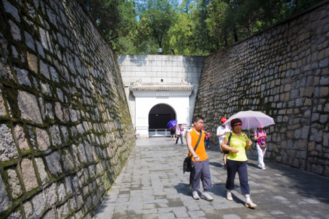 the Ming Tomb in Beijing