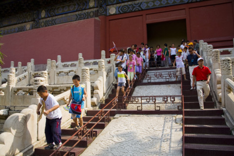 the Ming Tomb in Beijing
