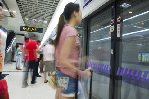 Subway in Shanghai