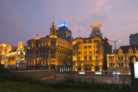 The Bund of Shanghai at Night