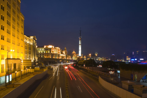 The Bund of Shanghai at Night
