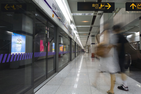 Subway in Shanghai