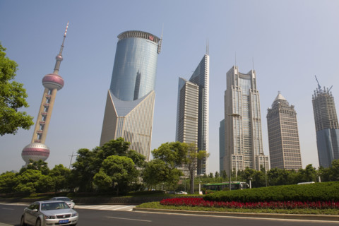 Skyscraper in Shanghai