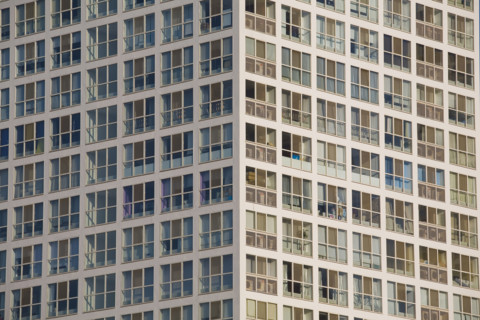 Mansions and Buildings,View of Beijing City
